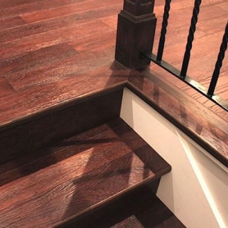 Wood Stairs Refinishing & Restoration