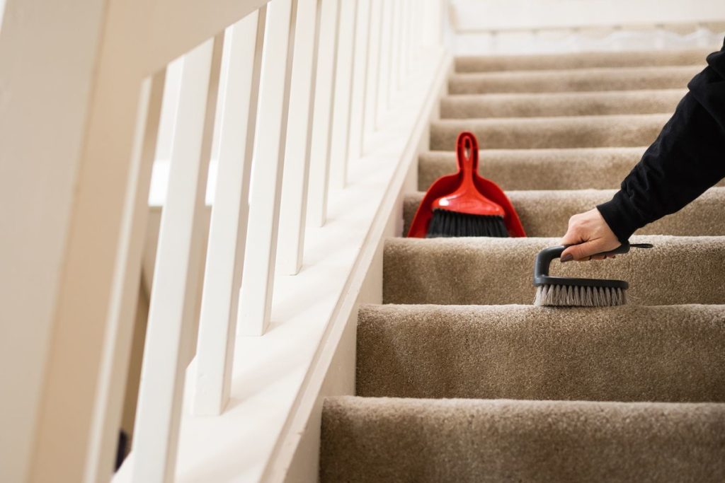 Cleaning Stair Carpet