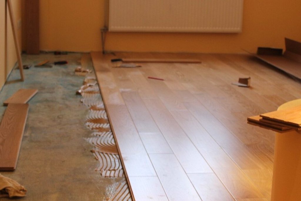 Hardwood Floor Installation